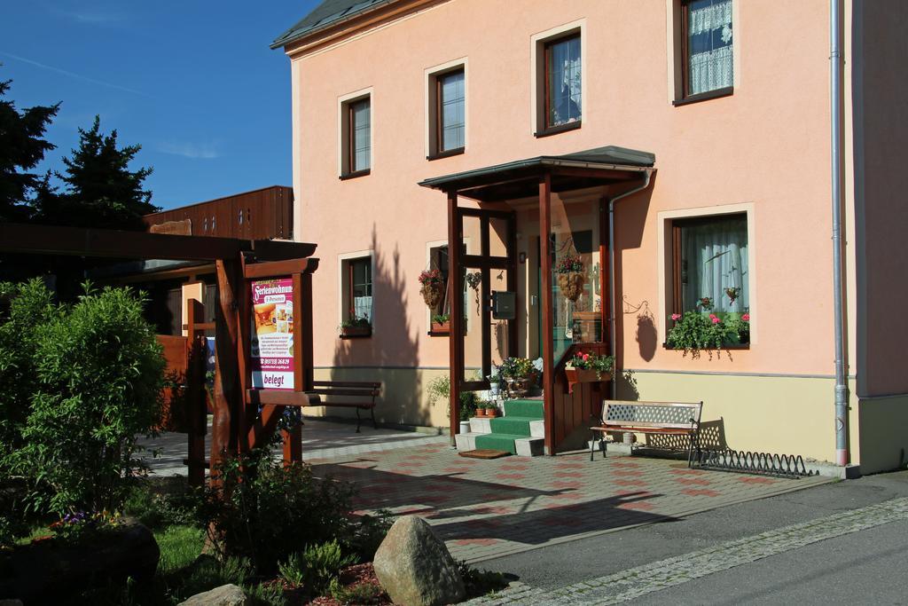 Familien-Ferienwohnung Haustein Konigswalde Buitenkant foto