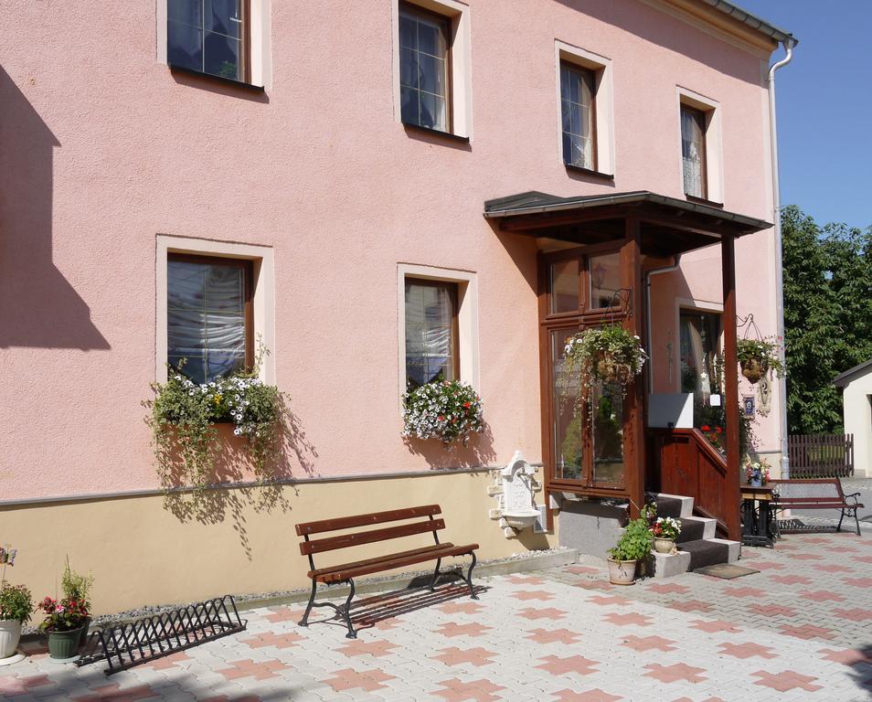 Familien-Ferienwohnung Haustein Konigswalde Buitenkant foto