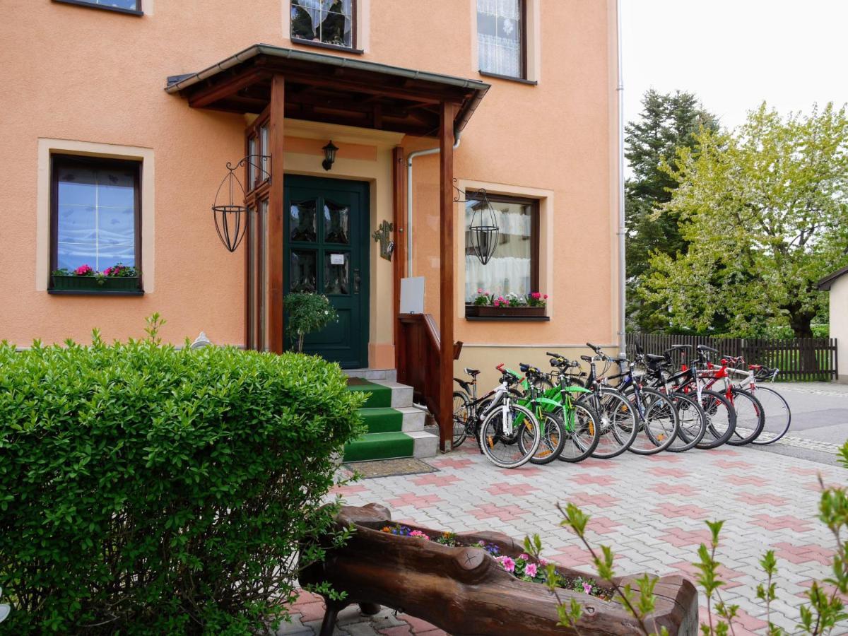 Familien-Ferienwohnung Haustein Konigswalde Buitenkant foto