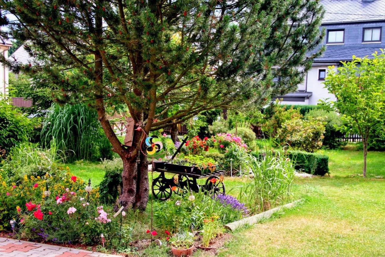Familien-Ferienwohnung Haustein Konigswalde Buitenkant foto